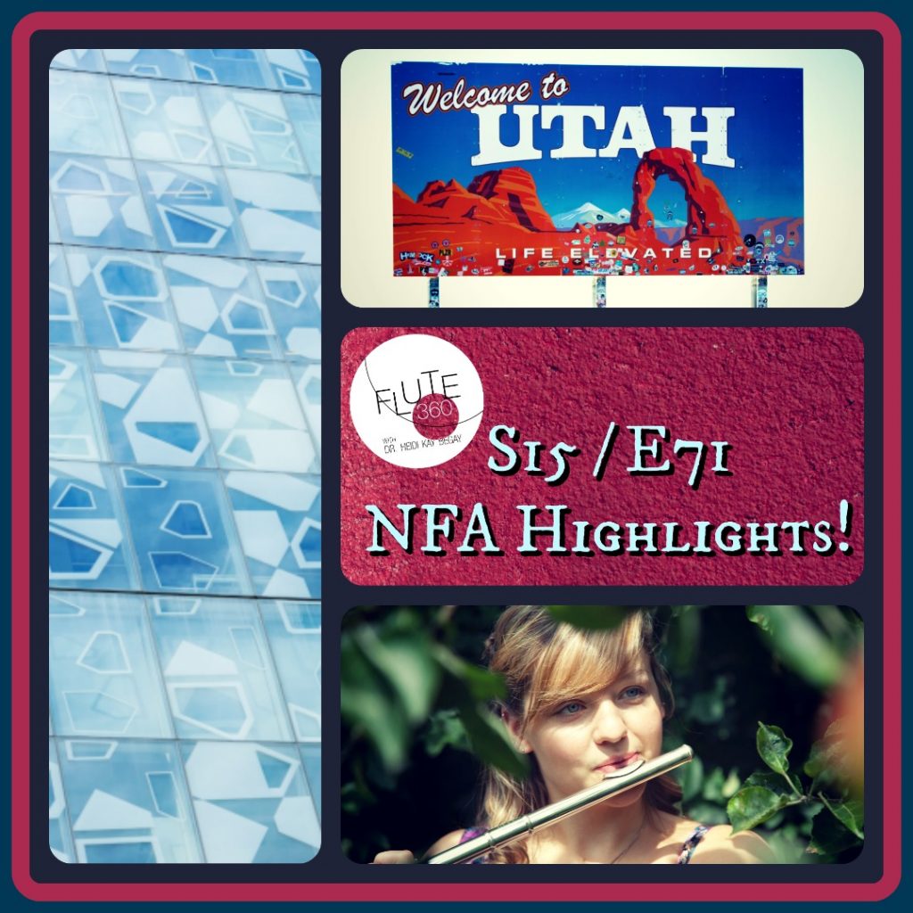 NFA, National Flute Association, flute, flutes, flutist, flutists, flute convention, flute festival, flute 360, podcast, podcast news, Wm. S. Haynes Flute Company, Haynes artists, Salt Lake City, Utah
