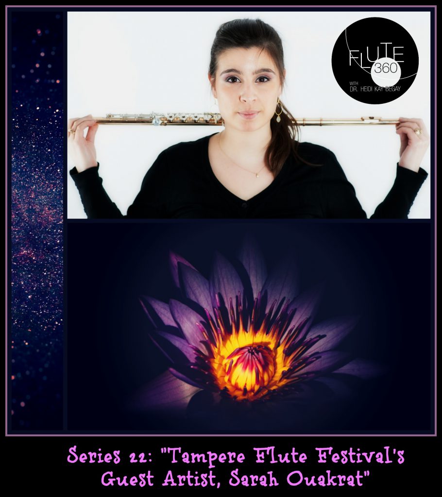 Sarah Ouakrat, flute, orchestral flutist, orchestral flute, France, French, French flute, French music, TFF, Tampere Flute Fest, flute festival