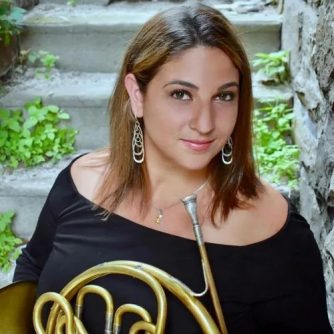 Stephanie Hollander, Hartwick College, French Horn, orchestra, horn player, brass section, Adam Workman, podcasting, career change, pivot, pivoting, conquer your path, musicians, musicpreneur, business, music business