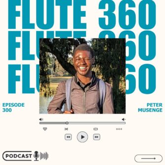 Peter Musenge, flute, African flutist, African flute, Peter and Heidi, Heidi and Peter, Dr. Heidi Kay Begay, Flute 360, flute podcast, African flute podcast, Zambia, Zambian flutist