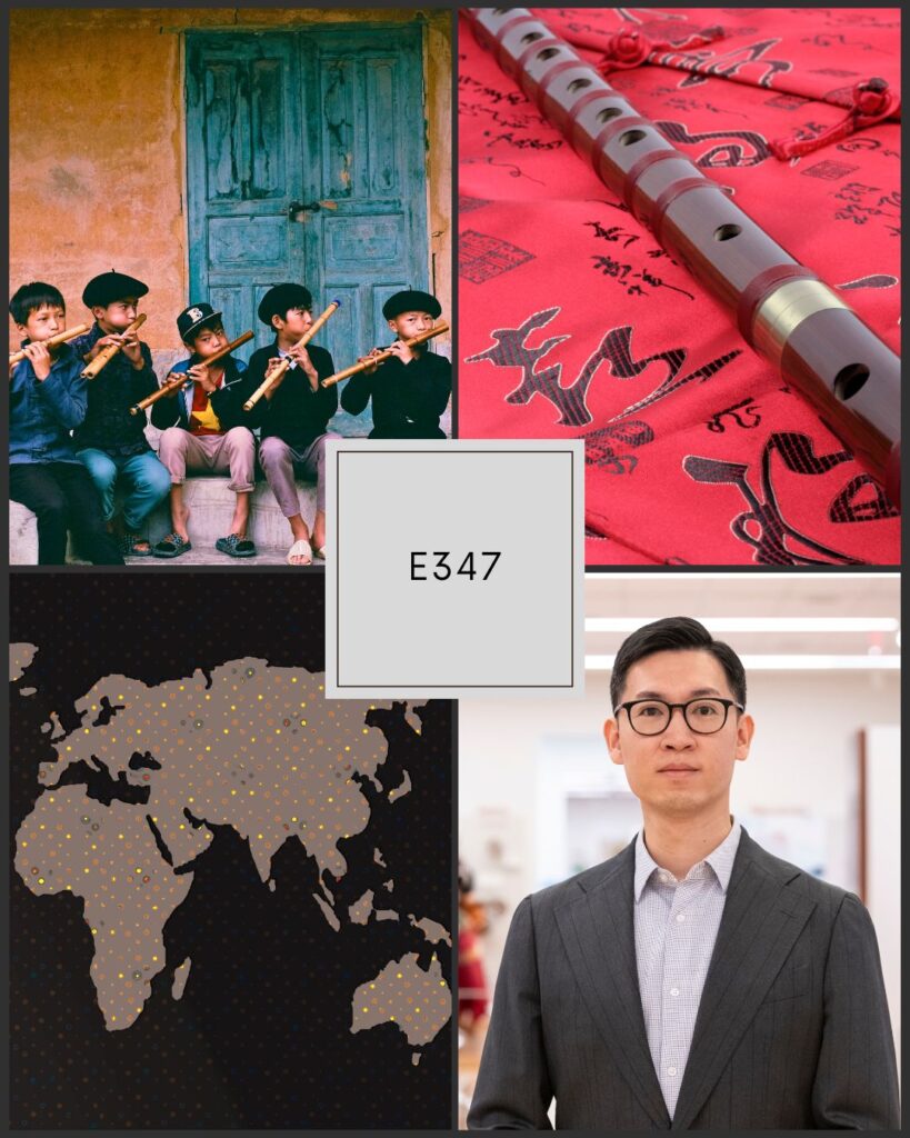 Dr. Heidi Kay Begay interviews Dr. Eddie Hsu, Curator for Asia & Oceania at the Musical Instrument Museum in Phoenix, Arizona, discussing global flutes, cultural storytelling, and the Magical Flute exhibit for Flute 360 Episode 347.